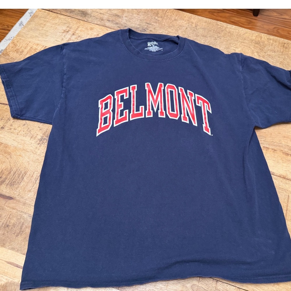 Gear For Sports Belmont University TShirt Mens XL Navy Blue